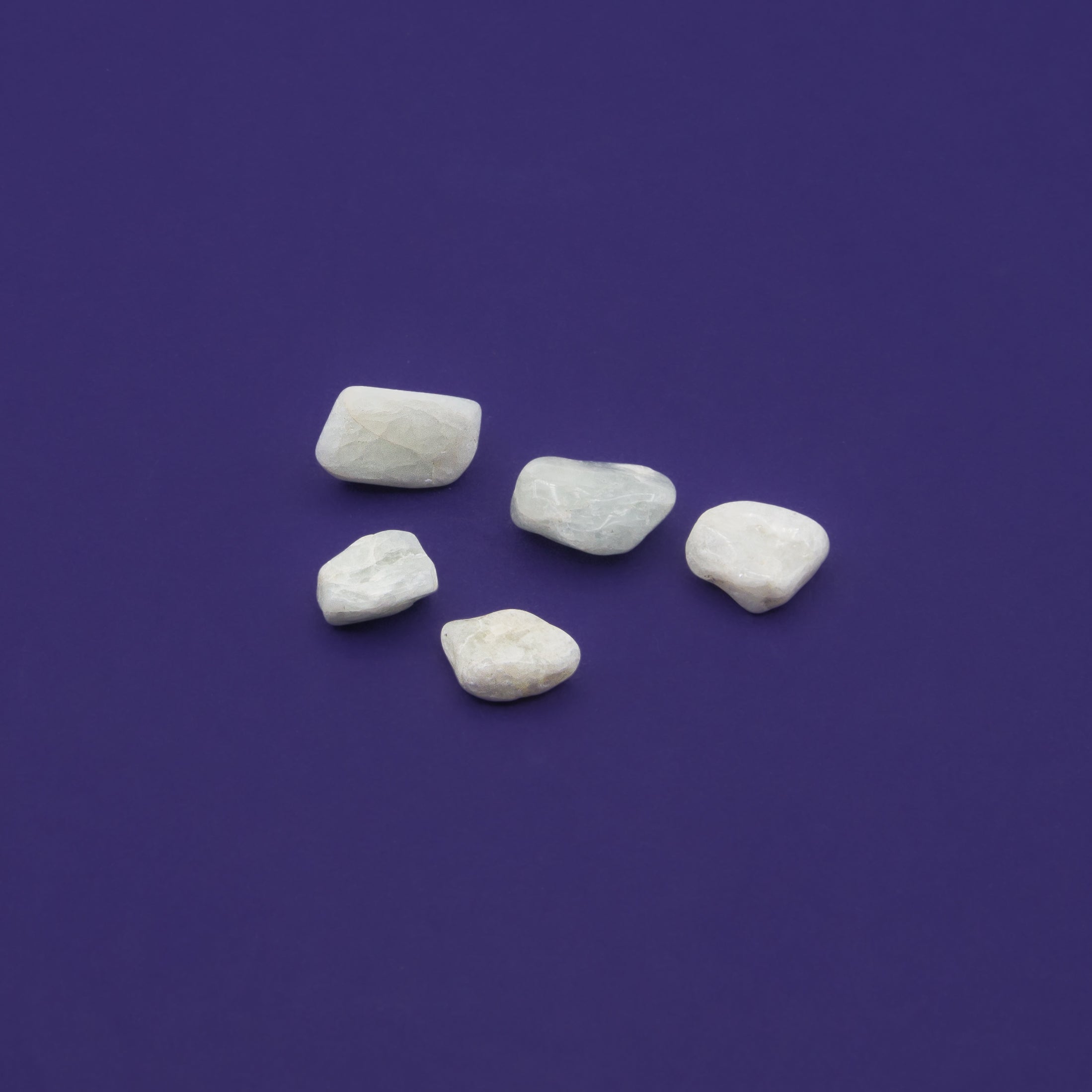 Aquamarine - Milky Mini Tumble $2